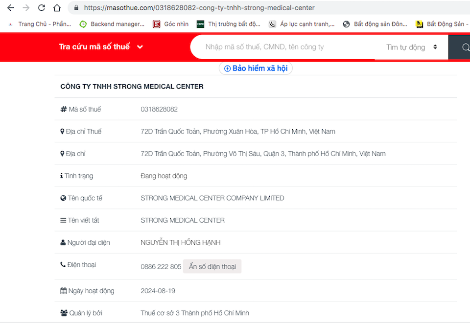 Chuyển hồ sơ vụ “tiêm nam khoa” tại 72D Trần Quốc Toản sang Công an TP Hồ Chí Minh