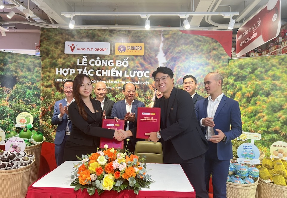 Vina T&T Group và Farmers Market: Đưa nông sản chuẩn quốc tế chinh phục “sân nhà”