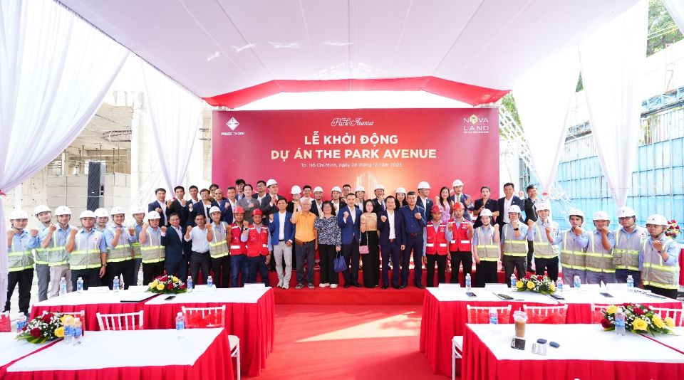 The Park Avenue đẩy mạnh thi công sau khi được tháo gỡ “nút thắt” pháp lý