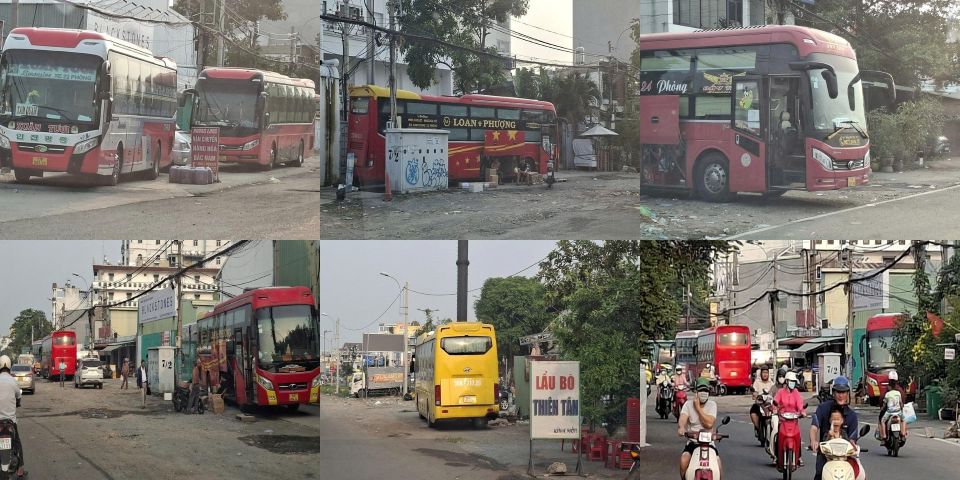 TP Hồ Chí Minh: xe giường nằm hoạt động như “bến cóc” trên đường Kha Vạn Cân, phớt lờ biển cấm giờ