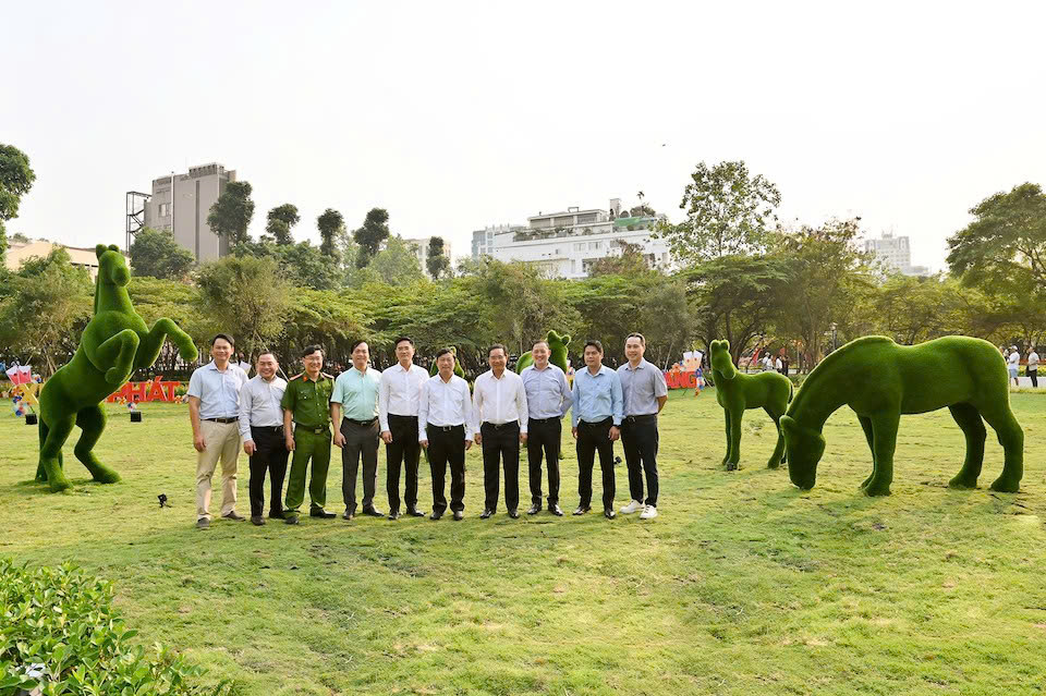 "Rừng sinh thái" tại trung tâm TP Hồ Chí Minh chính thức đón du khách