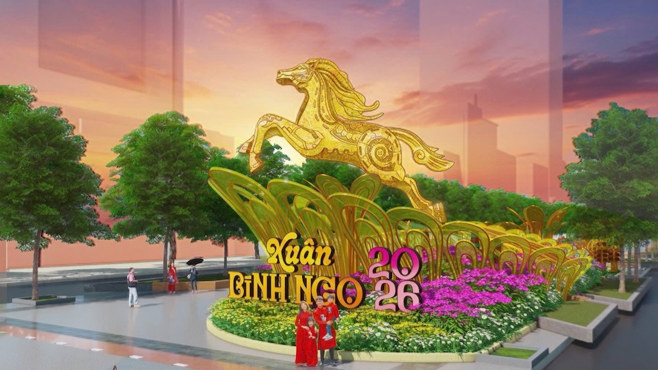 Đường hoa Nguyễn Huệ 2026: Dấu ấn "siêu đô thị" và trải nghiệm ngày - đêm độc đáo