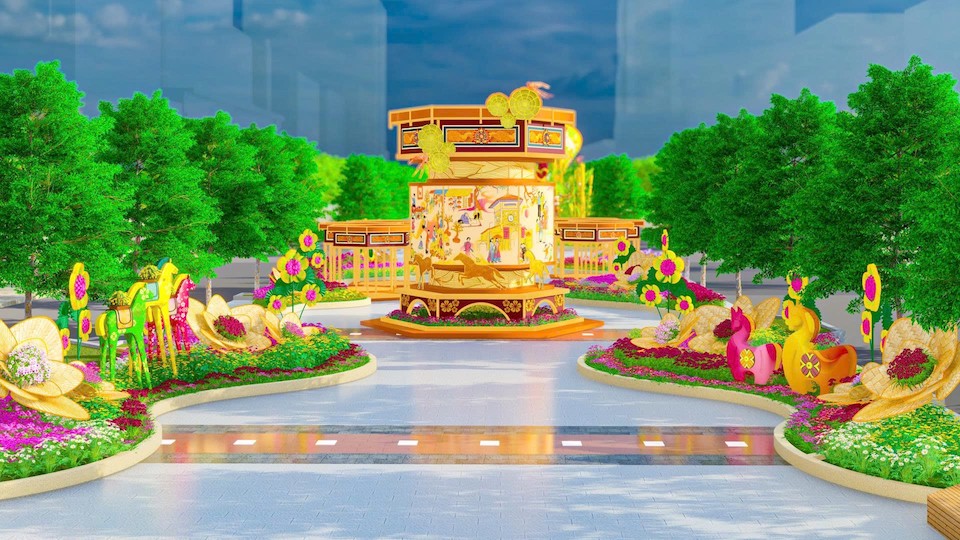 Đường hoa Nguyễn Huệ 2026: Dấu ấn "siêu đô thị" và trải nghiệm ngày - đêm độc đáo