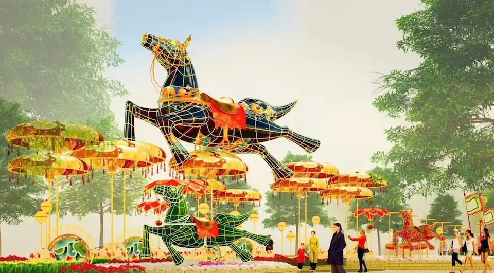 Đường hoa Nguyễn Huệ 2026: Dấu ấn "siêu đô thị" và trải nghiệm ngày - đêm độc đáo