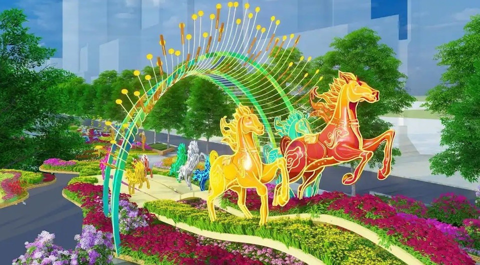 Đường hoa Nguyễn Huệ 2026: Dấu ấn "siêu đô thị" và trải nghiệm ngày - đêm độc đáo