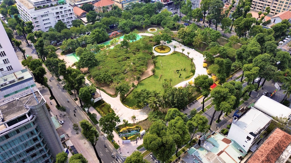 "Rừng sinh thái" tại trung tâm TP Hồ Chí Minh chính thức đón du khách