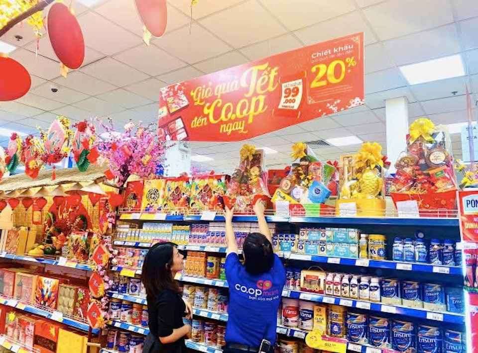 Thị trường Tết 2026: Saigon Co.op tung giỏ quà nông sản xanh, ưu tiên tiêu dùng thiết thực