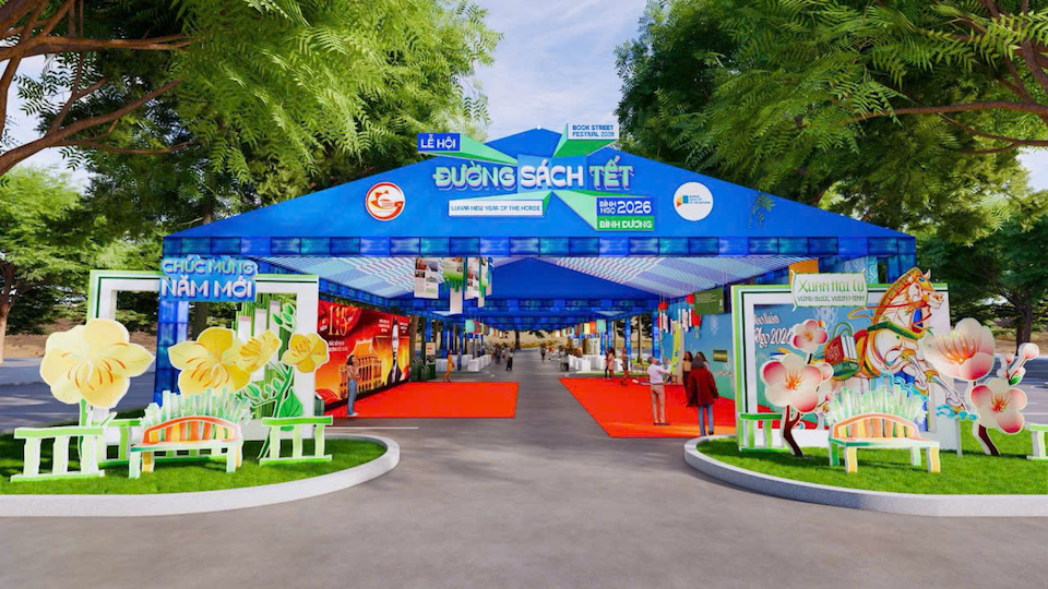 Lì xì sách và check-in "Rừng tre kể chuyện": Những trải nghiệm không thể bỏ qua tại Đường sách Tết 2026