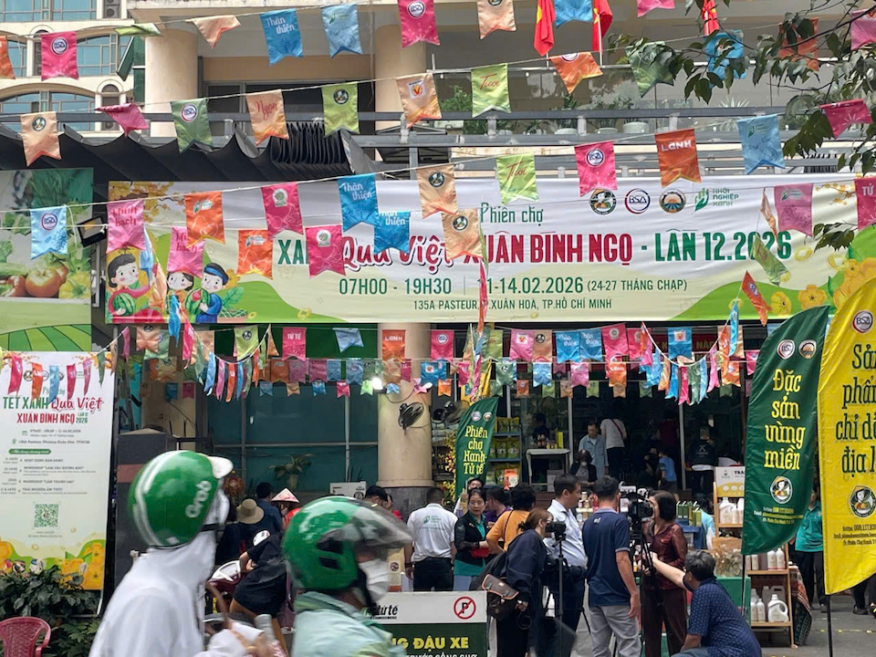 Xu hướng ăn Tết "lành mạnh" lên ngôi tại phiên chợ "Tết Xanh – Quà Việt" 2026