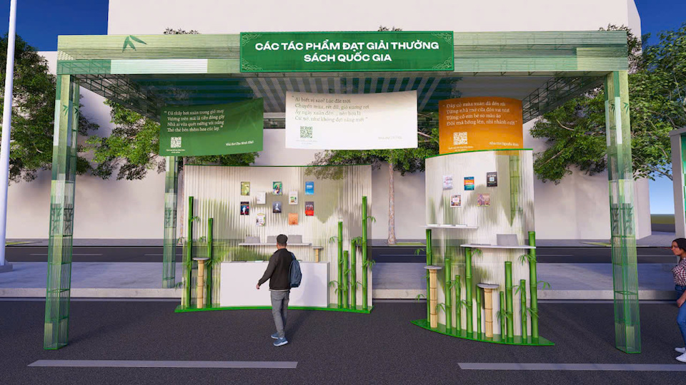 Lì xì sách và check-in "Rừng tre kể chuyện": Những trải nghiệm không thể bỏ qua tại Đường sách Tết 2026