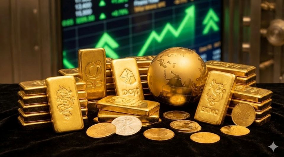 Giá vàng ngày 14/2/2026: SJC đồng loạt giảm 2 triệu đồng/lượng