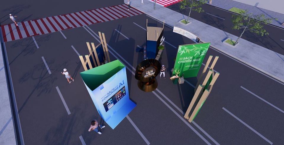 "Xuân hội tụ" tại Đường sách Tết 2026: Nơi di sản giấy dó gặp gỡ nhịp sống tương lai