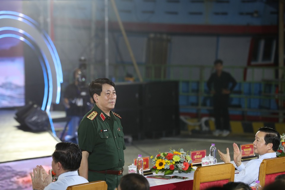 Tham dự có Ủy viên Bộ Chính trị, Chủ nhiệm Tổng cục Chính trị Quân đội Nhân dân Việt Nam, Đại tướng Lương Cường; Bí thư Trung ương Đảng, Trưởng ban Tuyên giáo Trung ương Nguyễn Trọng Nghĩa; Phó Thủ tướng Chính phủ Trần Hồng Hà cùng lãnh đạo các tỉnh, thành phố có biển, các bộ ban ngành...