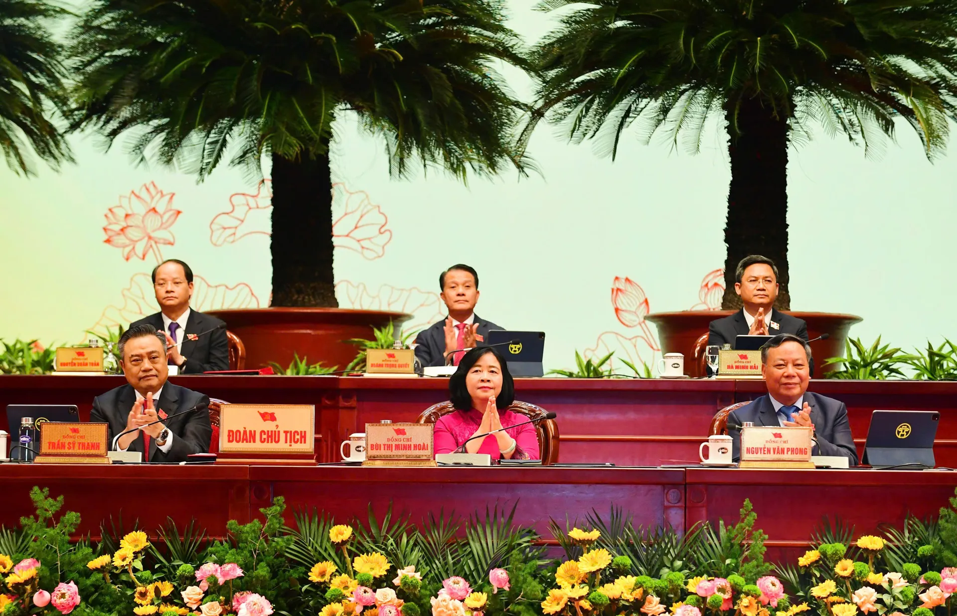 Toàn văn phát biểu khai mạc Đại hội đại biểu Đảng bộ TP Hà Nội lần thứ XVIII, nhiệm kỳ 2025 – 2030 của Bí thư Thành uỷ Bùi Thị Minh Hoài