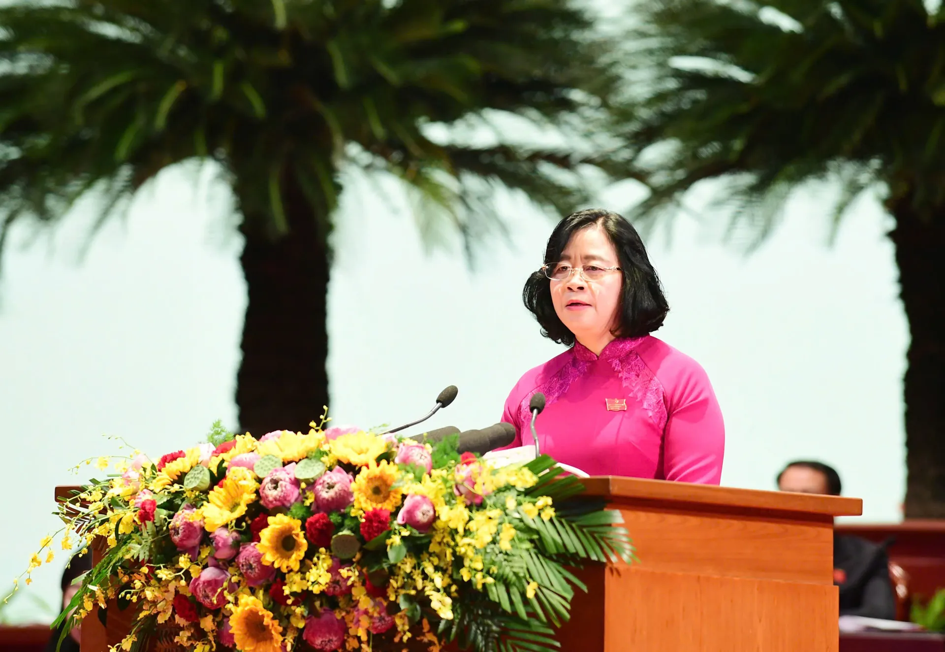 Toàn văn phát biểu khai mạc Đại hội đại biểu Đảng bộ TP Hà Nội lần thứ XVIII, nhiệm kỳ 2025 – 2030 của Bí thư Thành uỷ Bùi Thị Minh Hoài