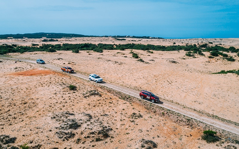 “Tiểu sa mạc Sahara” là địa danh nổi tiếng được các hội chơi xe địa hình hay dã ngoại ưa chuộng