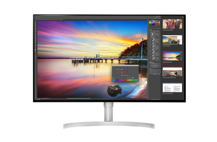 LG, màn hình 4k, màn hình 4k LG, ces 2018