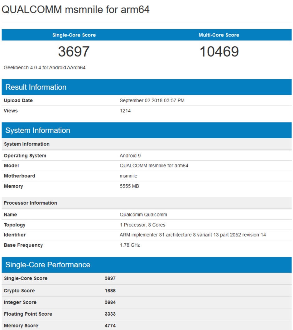 Snapdragon 855