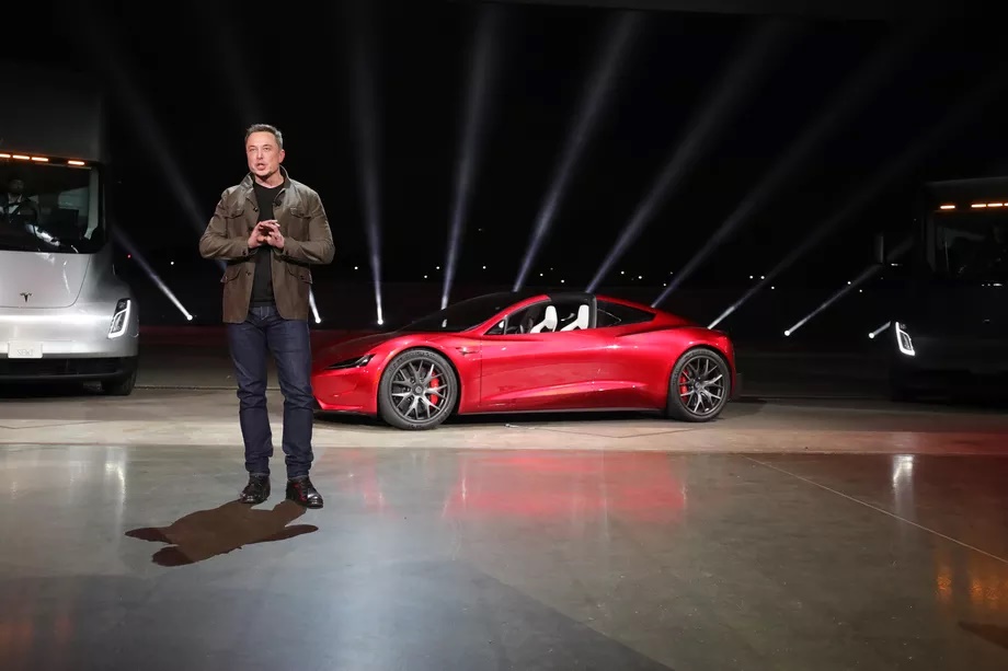 Tesla Roadster, siêu xe điện